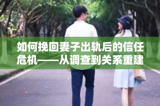 如何挽回妻子出轨后的信任危机——从调查到关系重建的全方位指南