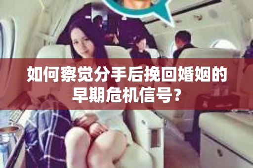如何察觉分手后挽回婚姻的早期危机信号？